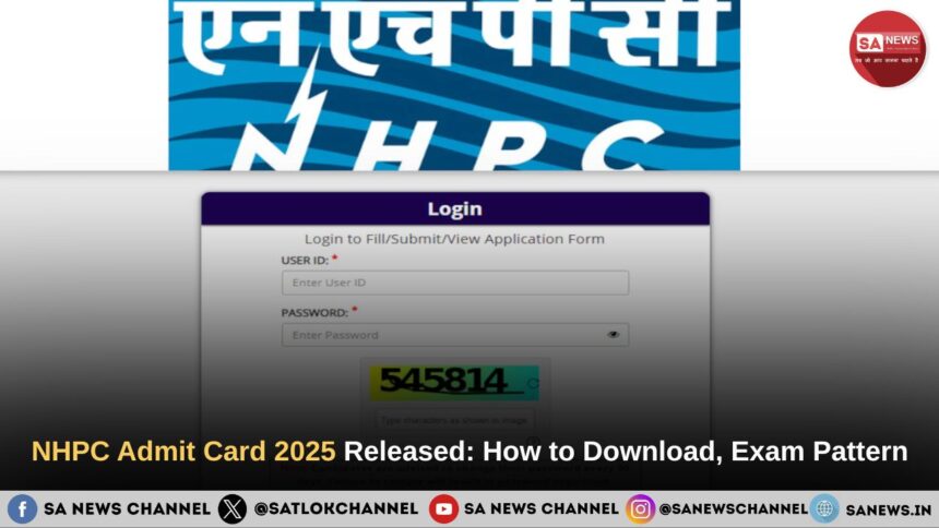 NHPC Admit Card 2025 Released: How to Download, Exam Pattern, and Important Details