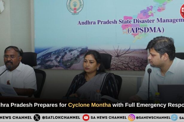 Andhra Pradesh Prepares for Cyclone Montha with Full Emergency Response