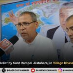 Massive Flood Relief by Sant Rampal Ji Maharaj in Village Khasa Mahajan, Hisar