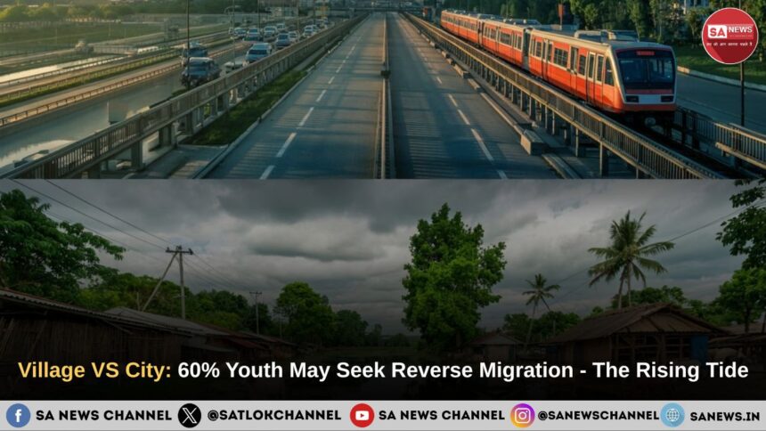 Village VS City 60% Youth May Seek Reverse Migration - The Rising Tide