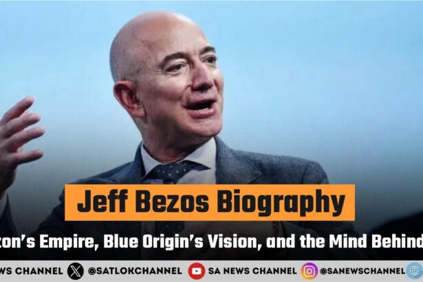Jeff Bezos Biography Amazon’s Empire, Blue Origin’s Vision, and the Mind Behind Both