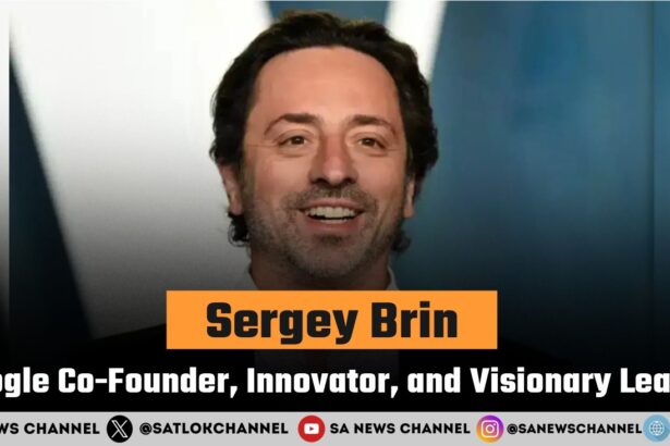 Sergey Brin A Visionary Co-Founder of Google