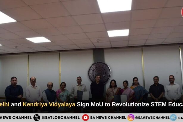 IIT Delhi and Kendriya Vidyalaya Sign MoU to Revolutionize STEM Education for Students and Teachers