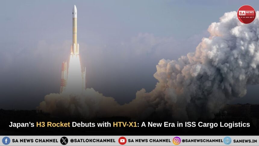 Japan’s H3 Rocket Debuts with HTV-X1: A New Era in ISS Cargo Logistics