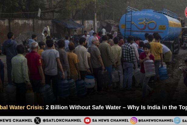 Global Water Crisis 2 Billion Without Safe Water – Why Is India in the Top 5