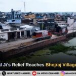 Sant Rampal Ji Maharaj’s Relief Reaches Bhojraj Village in Haryana – Farmers Receive a Lifeline Amid Flood Devastation