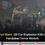 Delhi Red Fort Blast i20 Car Explosion Kills 9, Linked to Faridabad Terror Module