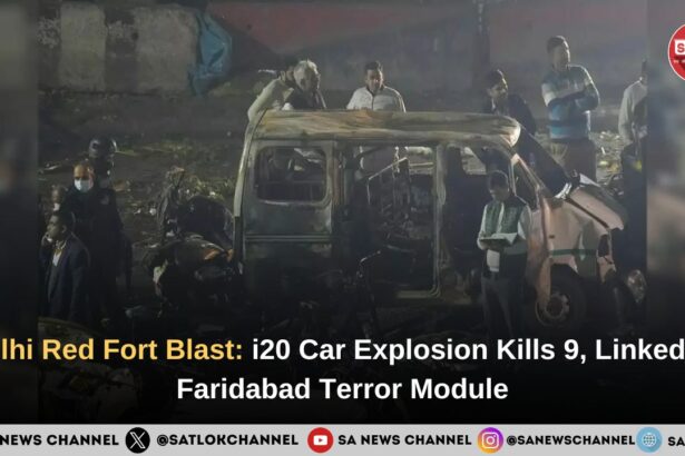 Delhi Red Fort Blast i20 Car Explosion Kills 9, Linked to Faridabad Terror Module