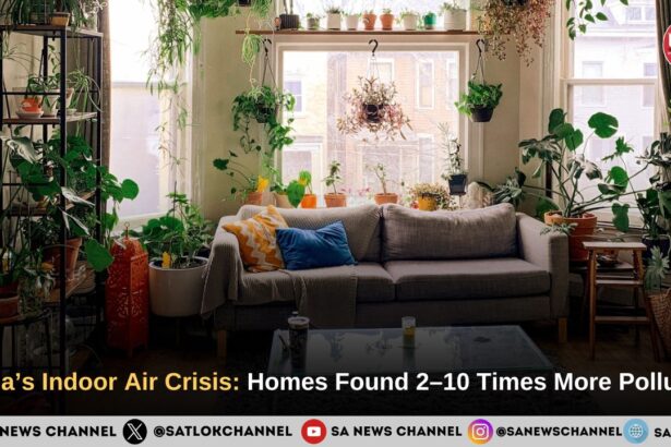 India’s Indoor Air Crisis: Homes Found 2–10 Times More Polluted