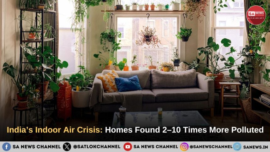 India’s Indoor Air Crisis: Homes Found 2–10 Times More Polluted