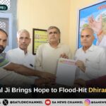 Sant Rampal Ji Maharaj Brings Hope to Flood-Hit Dhiranvas Village, Hisar