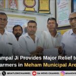 Saint Rampal Ji Maharaj Provides Major Relief to Flood-Affected Farmers in Meham Municipal Area, Haryana