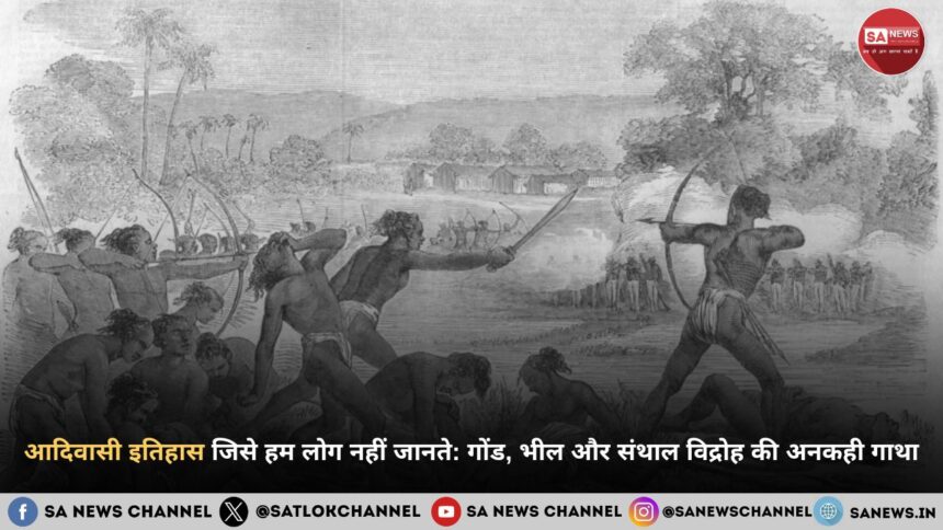 आदिवासी इतिहास जिसे हम लोग नहीं जानते: गोंड, भील और संथाल विद्रोह की अनकही गाथा