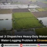 Saint Rampal Ji Dispatches Heavy-Duty Motors & Pipe to Resolve Water-Logging Problem in Girawar Village