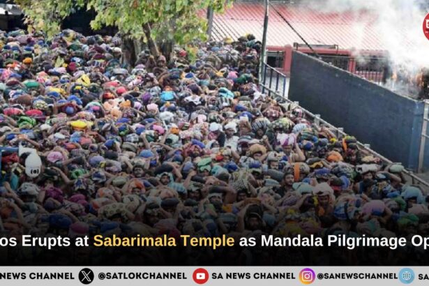 Chaos Erupts at Sabarimala Temple as Mandala Pilgrimage Opens