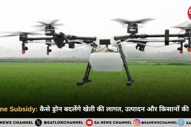 Drone Subsidy 2026: कैसे ड्रोन बदलेंगे खेती की लागत, उत्पादन और किसानों की आय