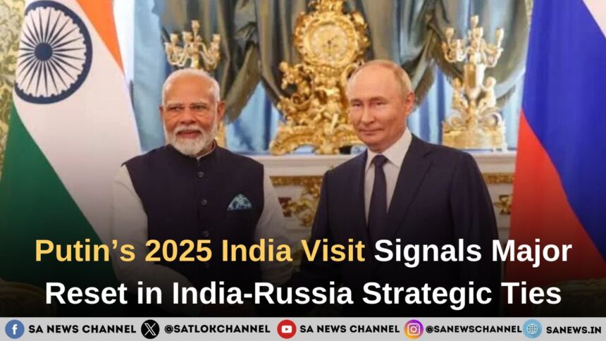 Putin’s 2025 India Visit Signals Major Reset in India-Russia Strategic Ties