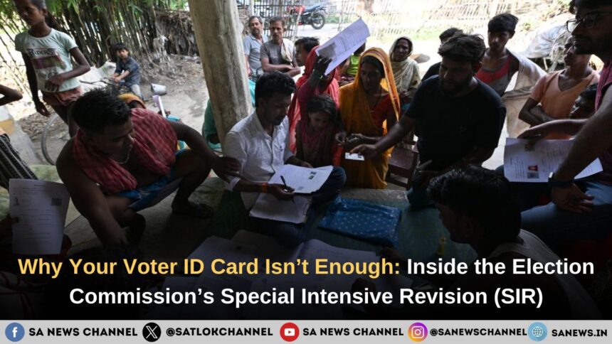 Why Your Voter ID Card Isn’t Enough Inside the Election Commission’s Special Intensive Revision (SIR)