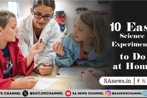 10 Easy Science Experiments to Do at Home