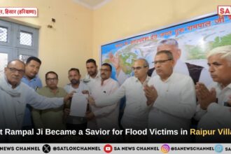 In Haryana’s Raipur Village, He Became a Savior for Flood Victims