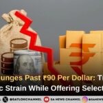 Rupee Plunges Past ₹90 Per Dollar