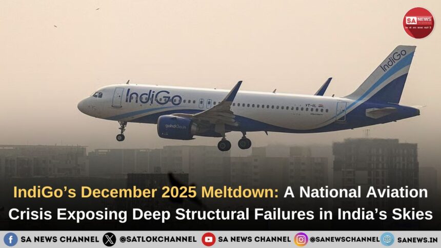 IndiGo’s December 2025 Meltdown: A National Aviation Crisis Exposing Deep Structural Failures in India’s Skies