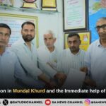 Flood devastation in Mundal Khurd and the Immediate help of Sant Rampal Ji Maharaj