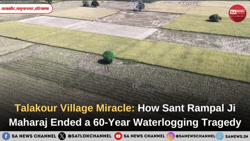 Talakour Village Miracle How Sant Rampal Ji Maharaj Ended a 60-Year Waterlogging Tragedy