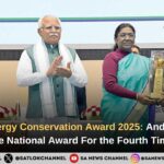 National Energy Conservation Award 2025: Andhra Pradesh has won the national award for the fourth time in a row