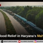 Historic Flood Relief in Haryana's Maham Block