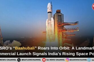 ISRO’s “Baahubali” Roars Into Orbit: A Landmark Commercial Launch Signals India’s Rising Space Power