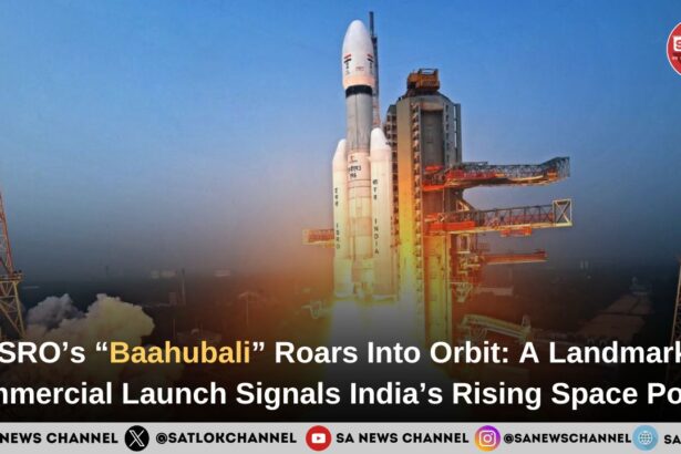 ISRO’s “Baahubali” Roars Into Orbit: A Landmark Commercial Launch Signals India’s Rising Space Power