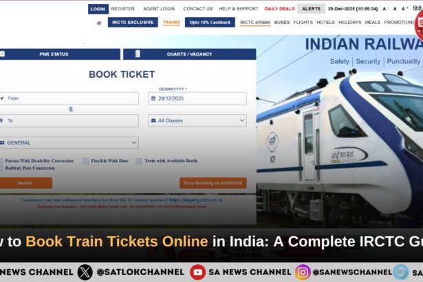 How to Book Train Tickets Online in India: A Complete IRCTC Guide for Beginners