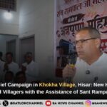 Major Flood Relief Campaign in Khokha Village, Hisar