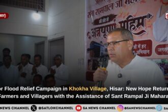Major Flood Relief Campaign in Khokha Village, Hisar