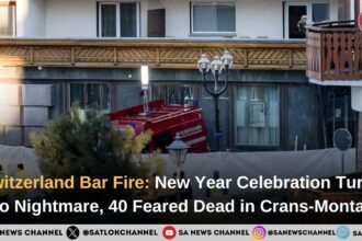 Switzerland Bar Fire: New Year Celebration Turns Into Nightmare, 40 Feared Dead in Crans-Montana