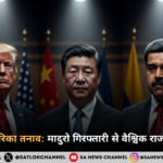 वेनेजुएला-अमेरिका तनाव मादुरो गिरफ्तारी से वैश्विक राजनीति में भूचाल