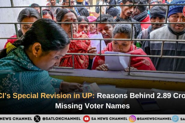 ECI’s Special Revision in UP: Reasons Behind 2.89 Crore Missing Voter Names