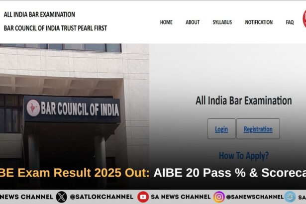 AIBE Exam Result 2025 Out AIBE 20 Pass Scorecard