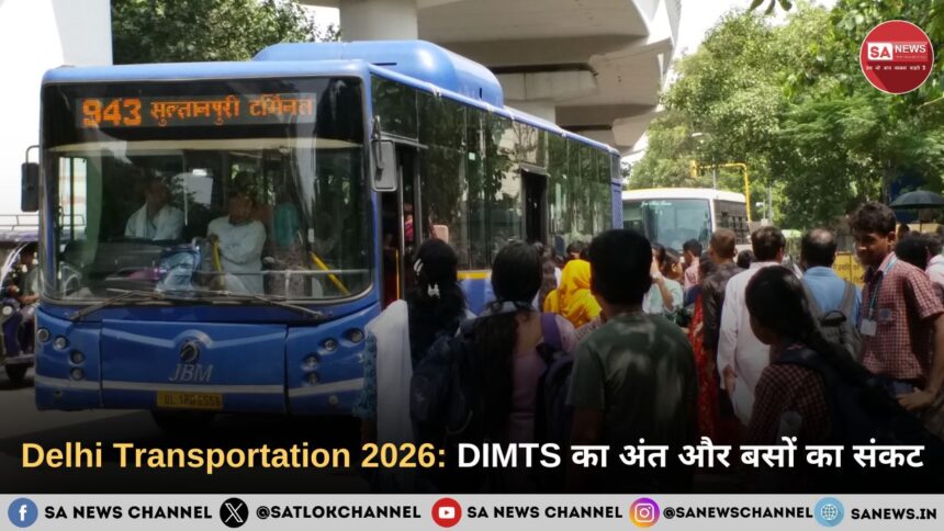 Delhi Transportation 2026: DIMTS का अंत और बसों का संकट