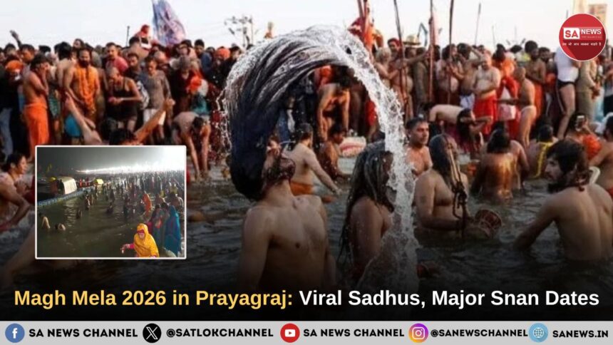 Magh Mela 2026 in Prayagraj: Viral Sadhus, Major Snan Dates