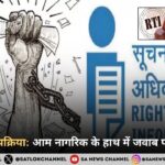RTI Act 2005 RTI की पूरी प्रक्रिया आम नागरिक के हाथ में जवाब पाने की ताकत