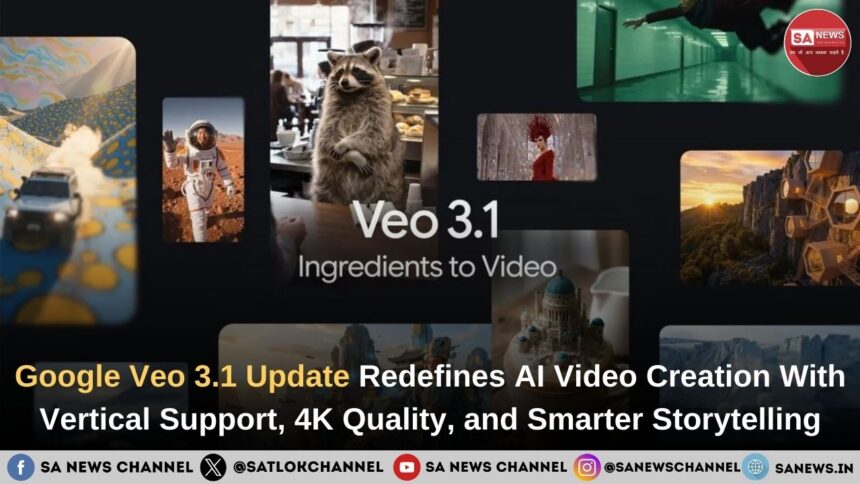 Google Veo 3.1 Update Redefines AI Video Creation With Vertical Support