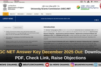 UGC NET Answer Key December 2025 Released Download PDF, Check Link, Raise Objections