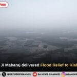 Saint Rampal Ji Maharaj delivered flood relief to Kishorpur village in 3 days