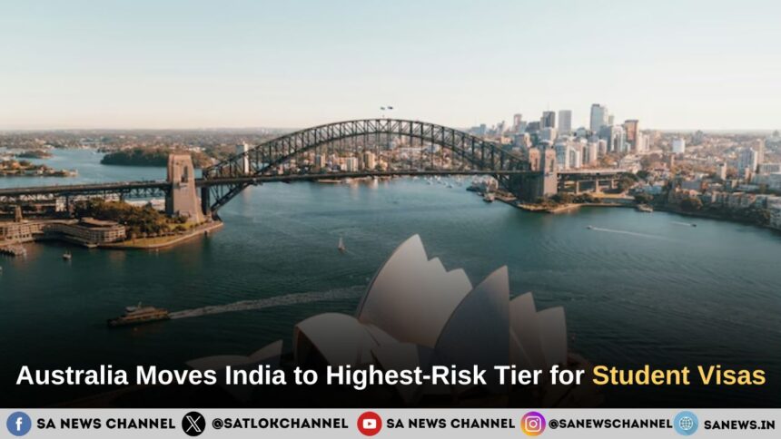 Australia Moves Indian Students to Highest Visa Risk Category, Tightens Scrutiny