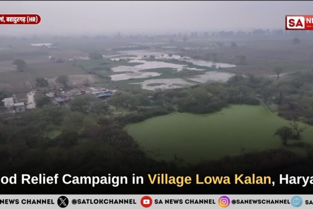 Flood Relief Campaign in Village Lowa Kalan, Haryana