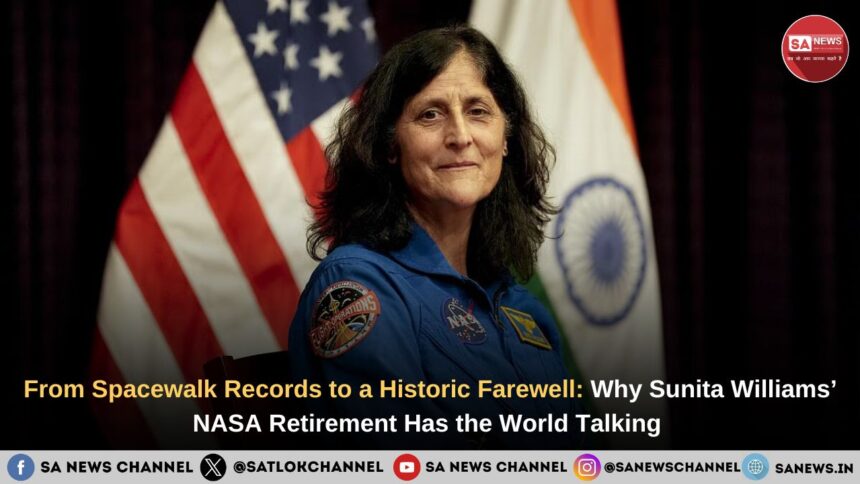 Sunita Williams Retires NASA’s Trailblazer Signs Off