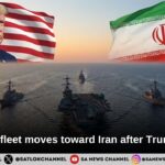 US Military fleet moves toward Iran after Trump warning