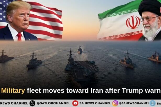 US Military fleet moves toward Iran after Trump warning